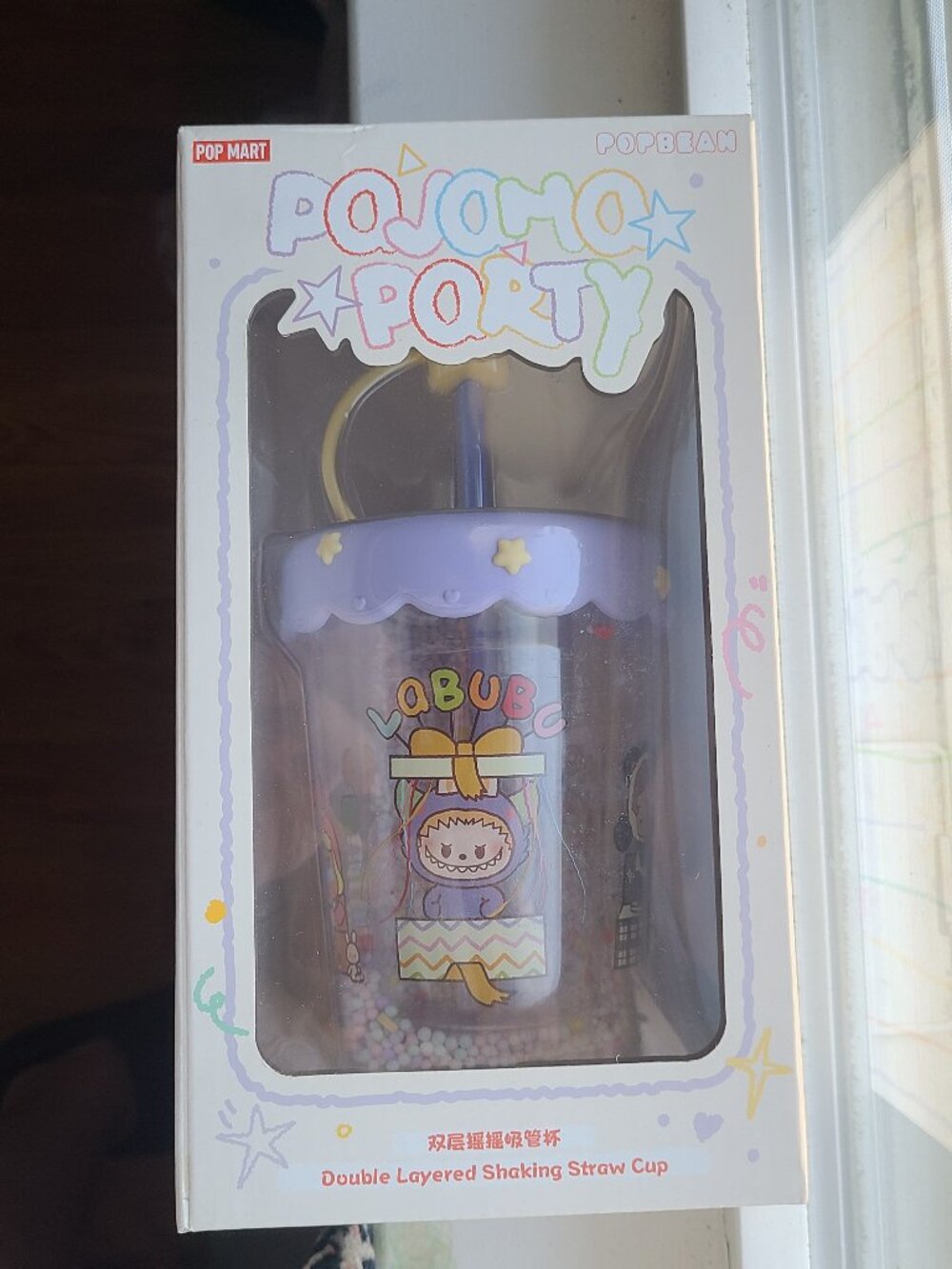 Popmart Popbean Straw Cup